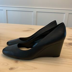 Jazzin Almond Toe Wedges - NEW with box